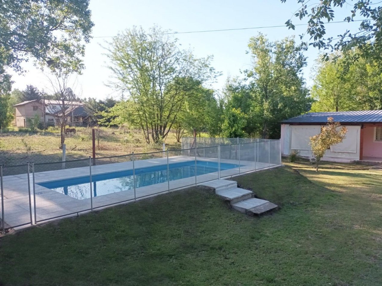 Dos propiedades de 2 y 3 amb. c /cochera y Pileta - Barrio el Vergel- Los Reartes // Cordoba (a 7 km de Villa General Belgrano). Acepto permuta por vehiculo /dpto Cordoba