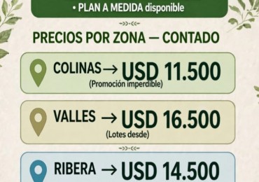 LOTES EN EL CEDRON